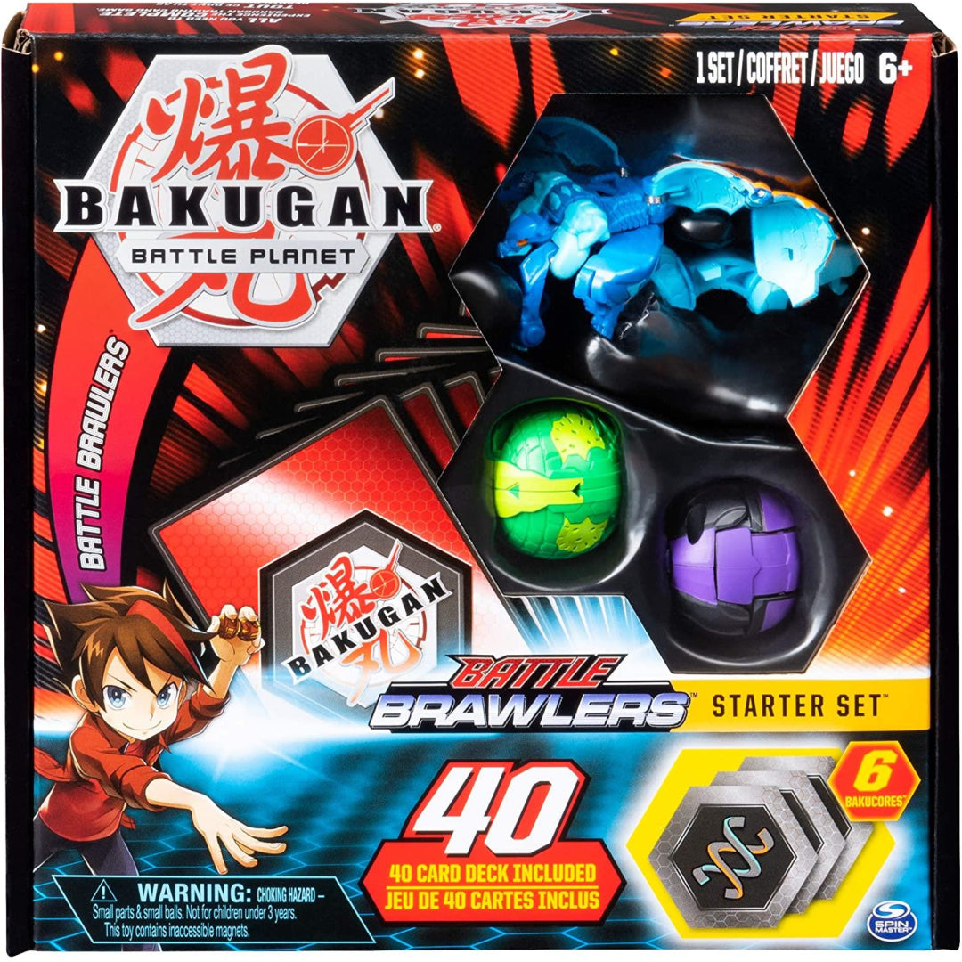 Bakugan Starter Pack 3-Pack, Aquos Pegatrix, Collectible Transforming  Creatures, for Ages 6 and Up