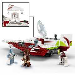 Lego Star Wars Obi-Wan Kenobi Jedi Starfighter Buildable Toy 75333