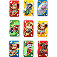 UNO Junior PAW Patrol Card Game with 56 Cards 2-4 Players