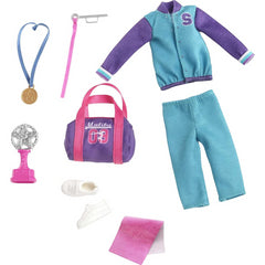 Barbie Team Stacie Doll and Gymnastics Playset with Spinning Bar and Accessories