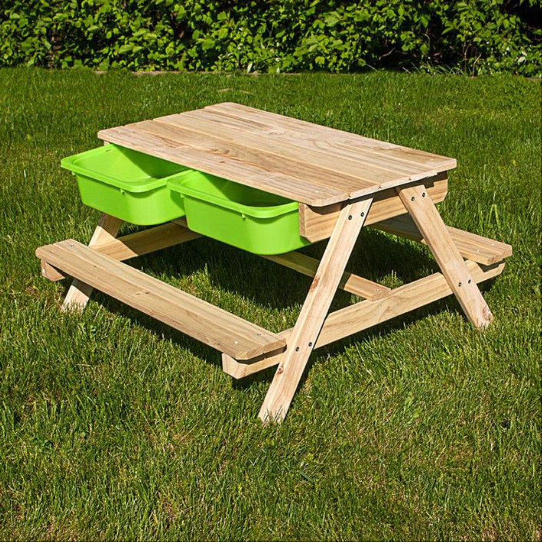 Sunny Dual Top 2.0 Sand & Water Picnic Table - Maqio