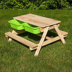 Sunny Dual Top 2.0 Sand & Water Picnic Table - Maqio