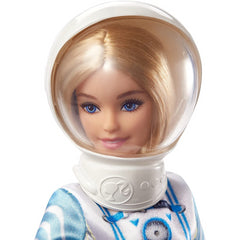 Barbie Space Discovery Astronaut Doll Blonde in Spacesuit, Helmet, Gloves & Flag