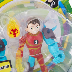 Ben 10 Action Figure - Heatblast Omni Glitch