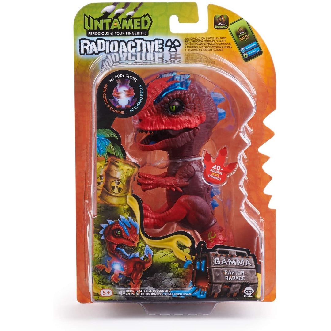 Fingerlings Untamed Radioactive Dinos Series - Raptor 3977 - Maqio