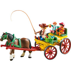 Playmobil Country Horse Drawn Wagon with Driver 6932