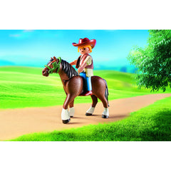 Playmobil Country Horse Drawn Wagon with Driver 6932