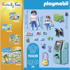 Playmobil Family Fun Beach Hotel Tourists with ATM 29pc 70439