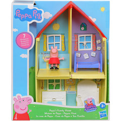Peppa Pig Peppa's Adventures Family House With 7 Accessories
