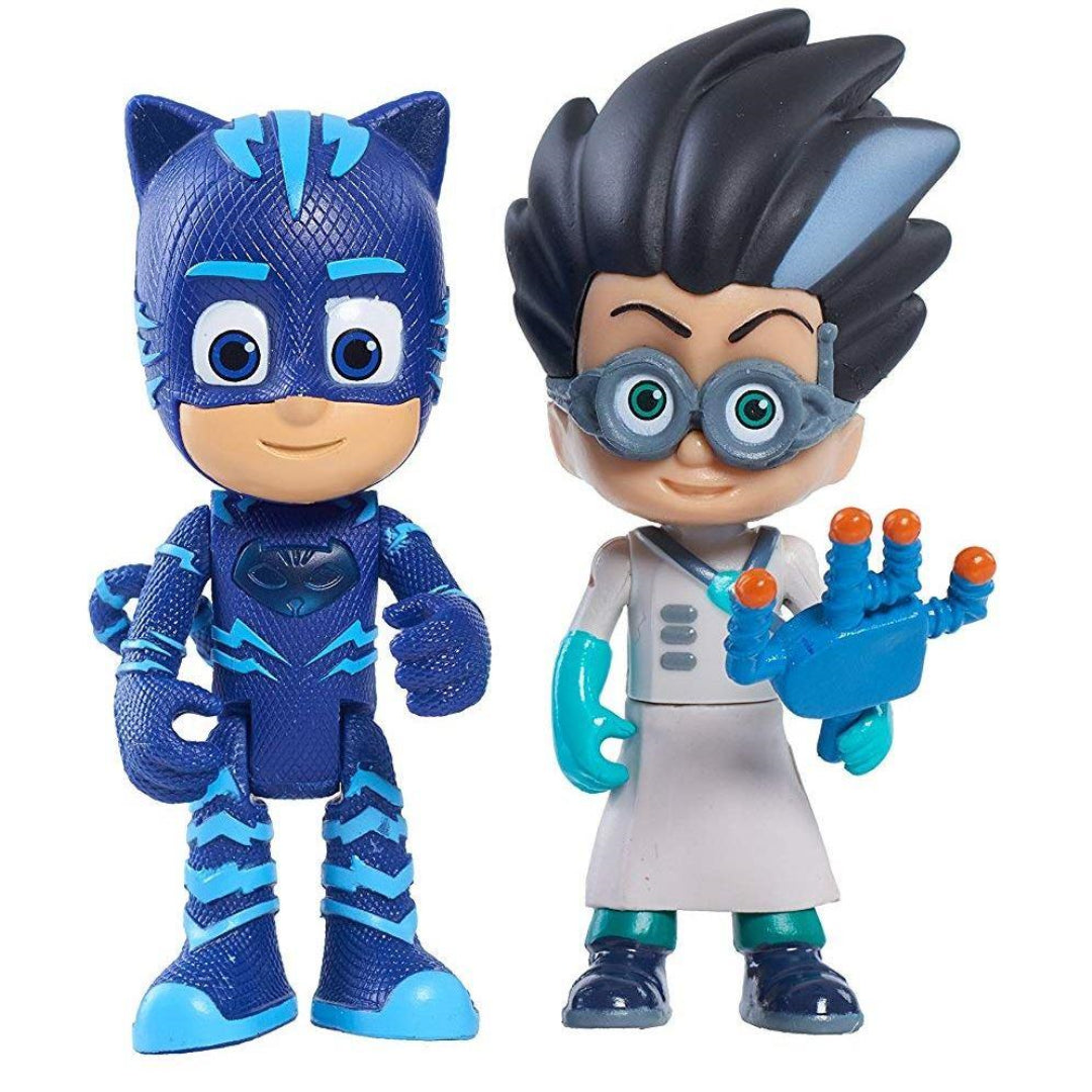PJ Masks Light-Up Figures - Cat Boy & Romeo (24810) - Maqio