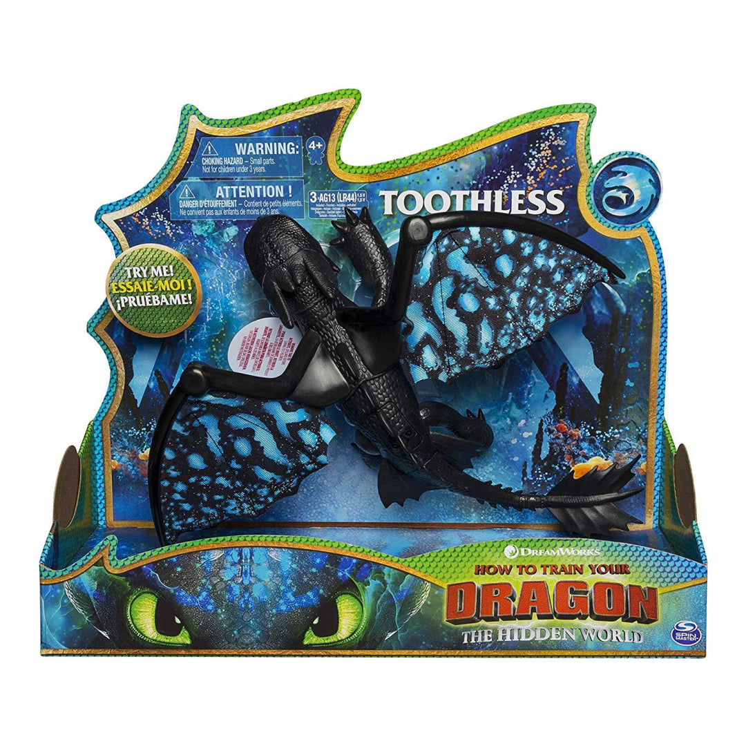 DreamWorks Dragons Toothless Deluxe Lights and Sounds - Maqio