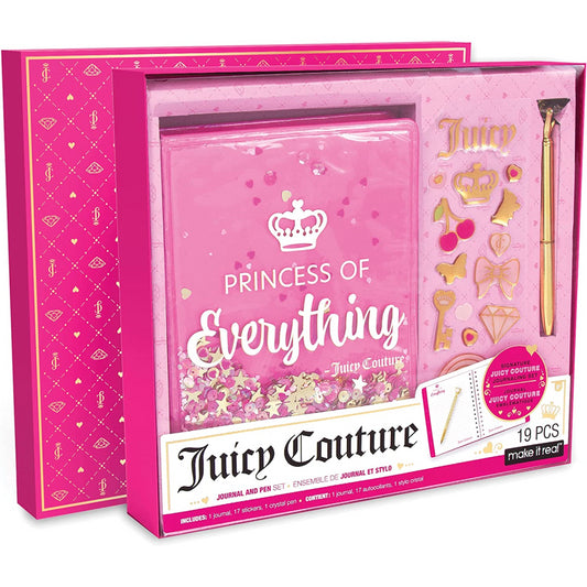 Make It Real Juicy Couture Secret Diary and Crystal Topped Pen