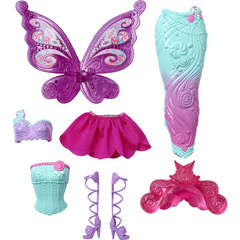 Barbie Fairytale Dress Up & Mermaid Doll