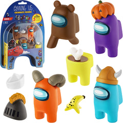 Among Us Series 2 Crewmate Figures - 5-Pack, Box 1