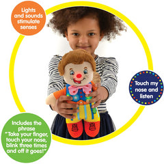 Mr Tumble Touch My Nose Sensory Soft Toy