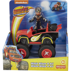 Blaze & The Monster Machines Ninja Blaze & AJ Blaze Figure Vehicle