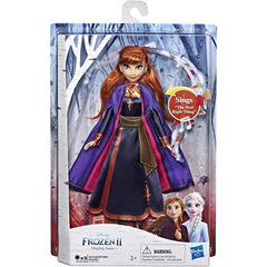 Disney Frozen 2 Singing Anna Fashion Doll (New Batteries Included)