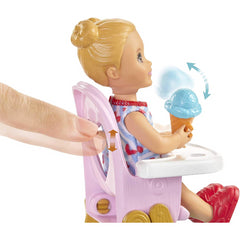 Barbie Skipper Babysitters Inc 2 Dolls and Play Accessories Feeding Time