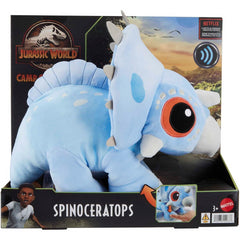 Jurassic World Camp Cretaceous Angel Spinoceratops Sound Plush Dinosaur Soft Toy