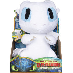 Dragons Lightfury Squeeze & Growl Plush with Sounds - Maqio