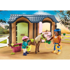 Playmobil Country Horseback Riding Lessons Figures and Stable Playset