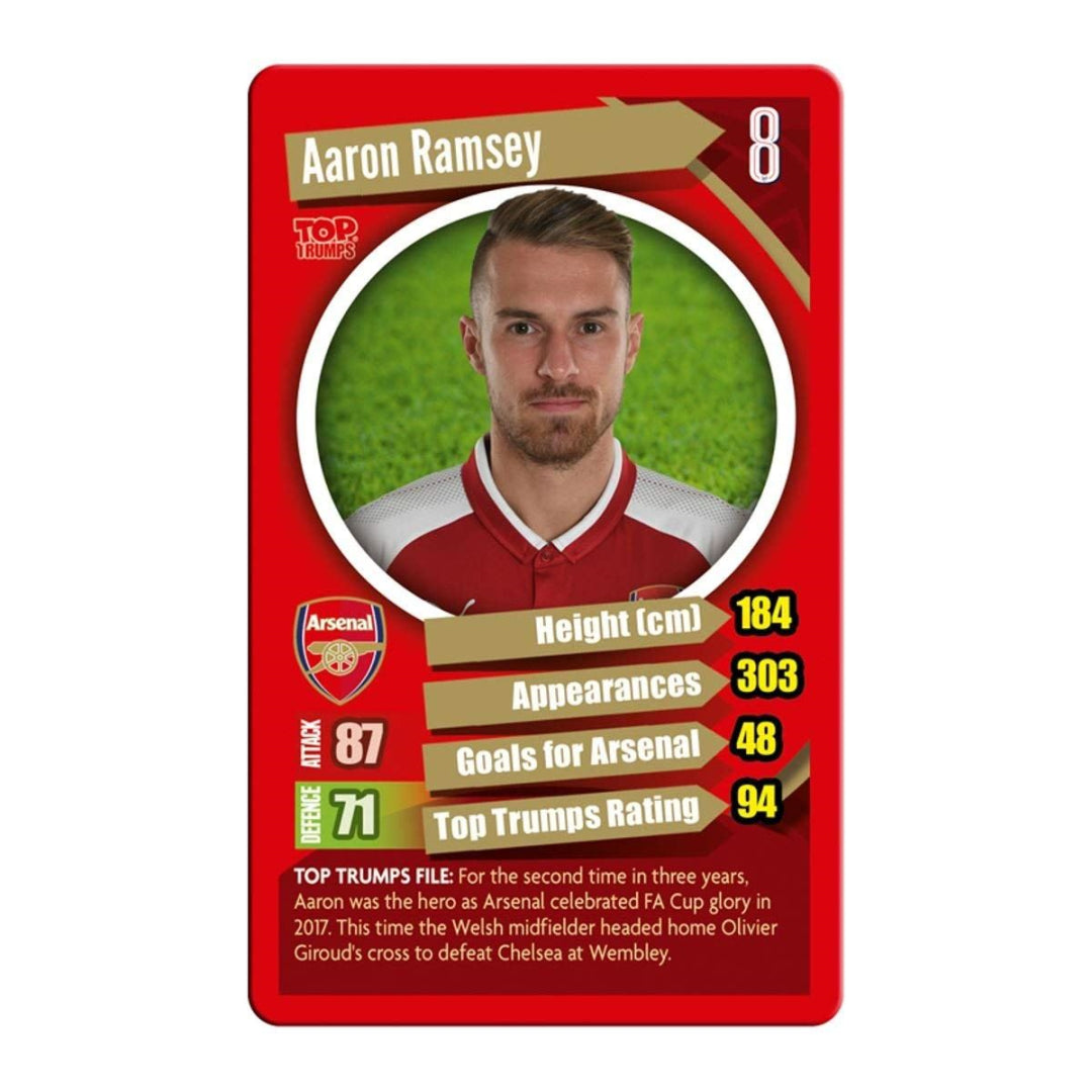 Top Trumps Arsenal FC 2017/18 Card Game - Maqio