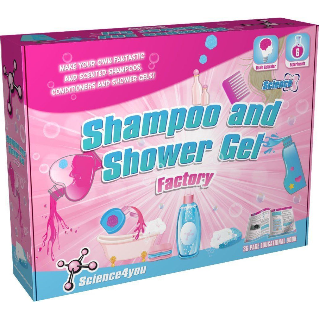 Science4you Shampoo and Shower Gel Factory Educational STEM Kit Toy - Maqio