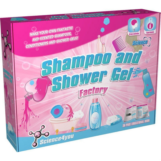 Science4you Shampoo and Shower Gel Factory Educational STEM Kit Toy - Maqio