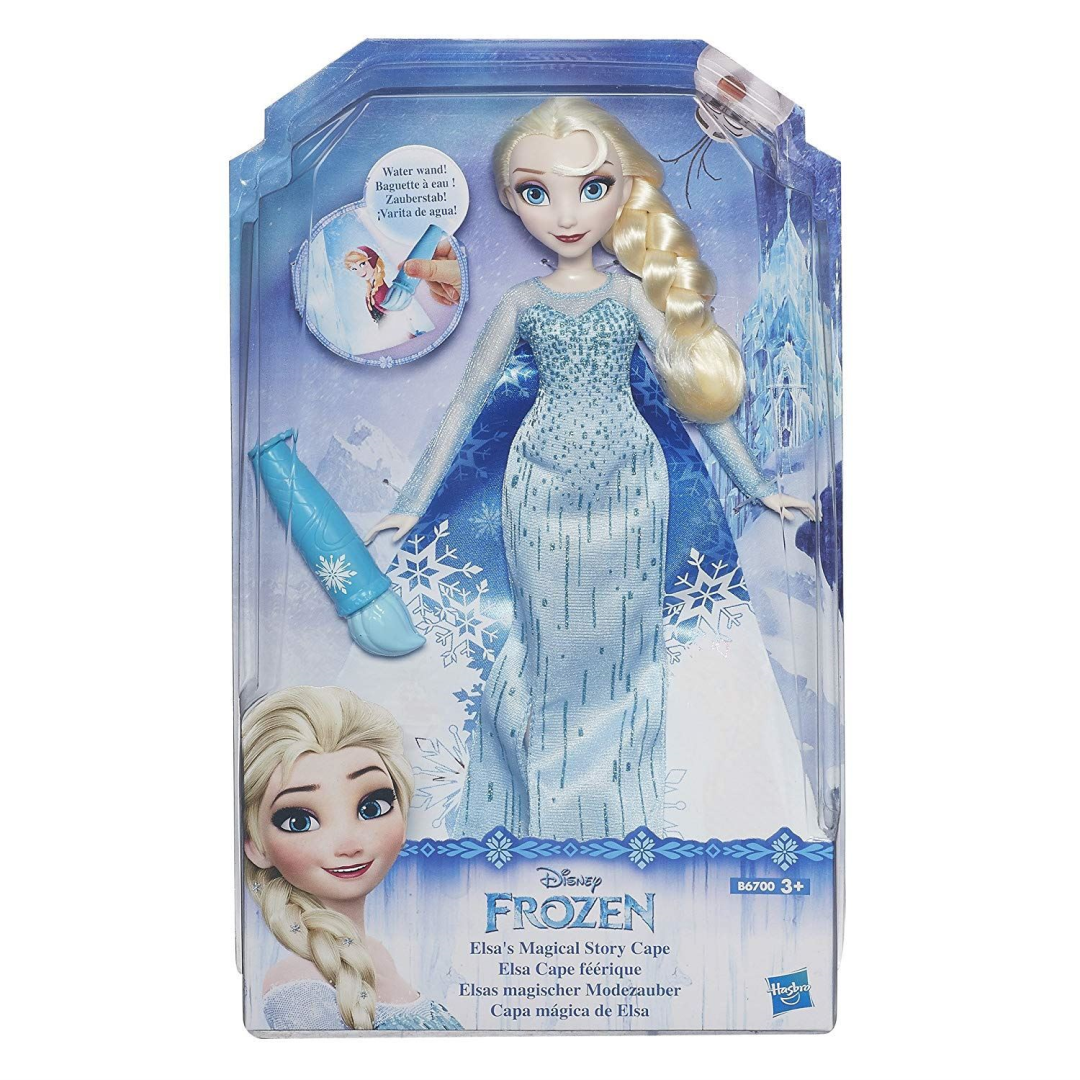 Hasbro B6700 Disney Frozen Elsa Magical Story Cape Fashion Doll Toy - Maqio