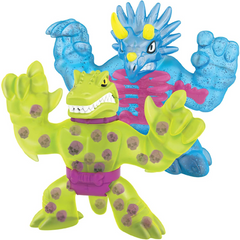 Heroes Of Goo Jit Zu Dino X-Ray Versus Pack Squishy Toy - Tritops Vs Shredz