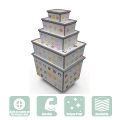 Maqio Animals Decorative Motif Box - Set of 5 - Maqio