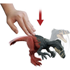 Jurassic World Dominion Roar Strikers Dinosaur Action Figure - Megaraptor