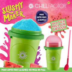 Chillfactor Home Made Squeeze Cup Slushy Maker - Water Melon Crush