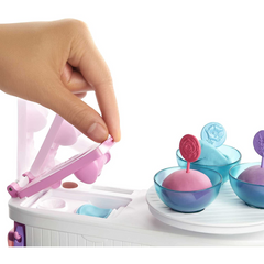 Barbie Face Mask Spa Day Playset with Barbie Doll Puppy Toy and Spa
