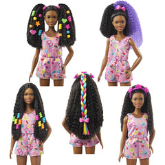 Barbie Life in the City Braid Style & Care Playset & Doll
