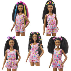 Barbie Life in the City Braid Style & Care Playset & Doll