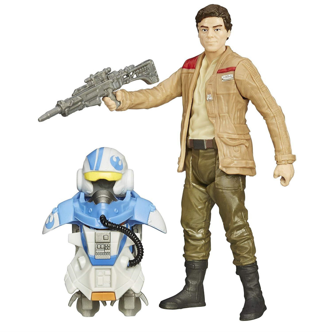 Star Wars The Force Awakens 3.75-Inch Space Mission Armor Poe Dameron Pilot Figu - Maqio