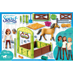 Playmobil DreamWorks Spirit Lucky and Spirit with Horse Stall 9478