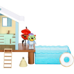 Bluey Beach Cabin Playset Figure With Goggles