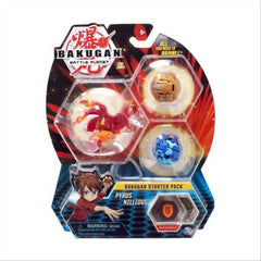 Bakugan Pyrus Nillious Starter Pack Action Figures Playset