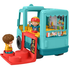 Fisher-Price Little People Serve It Up Burger Truck and Mini Figures