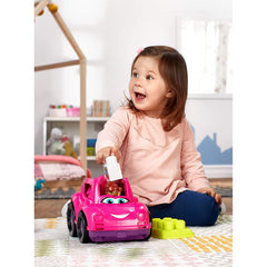 Mega Bloks Catie Convertible Truck First Builders Rolling Car and Figure