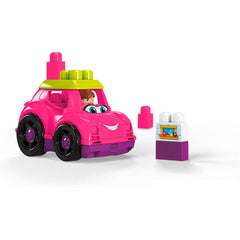 Mega Bloks Catie Convertible Truck First Builders Rolling Car and Figure