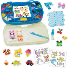 Aquabeads Beginners Carry Case with 900 Multicoloured Beads in 24 Colours