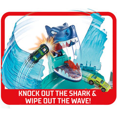 Hot Wheels City Shark Beach Battle Playset