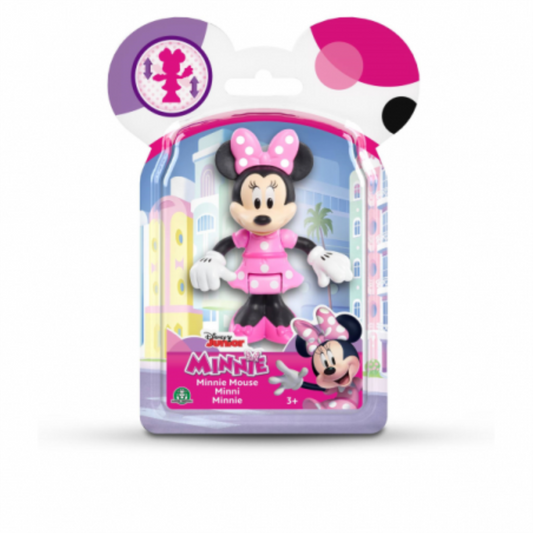 Disney Junior Minnie 3-inch Minnie Mouse Action Figure