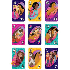 Uno DreamWorks Spirit Untamed Matching Card Game