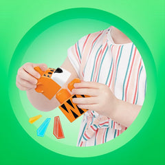 Fisher-Price Mega Bloks Safari Animals 14 Pieces and Animals