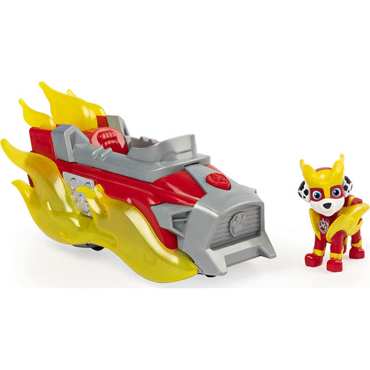 Paw Patrol Mighty Pups Charged Up Marshalls Deluxe Vehicle with Lights and Sound