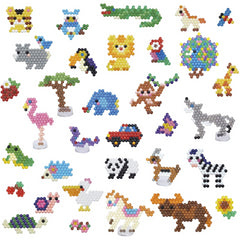 Aquabeads Box Of Fun Safari 3000 Beads inc Accessories